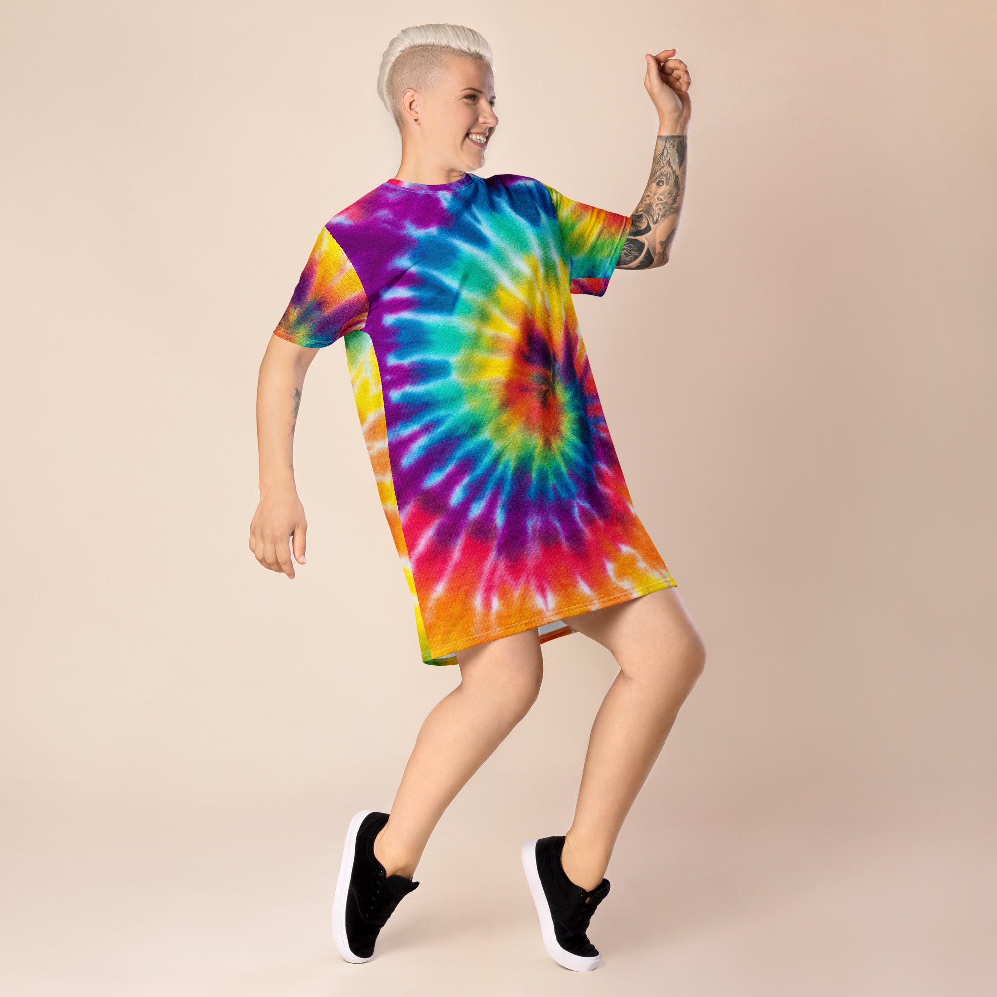 Tie Dye T-shirt dress