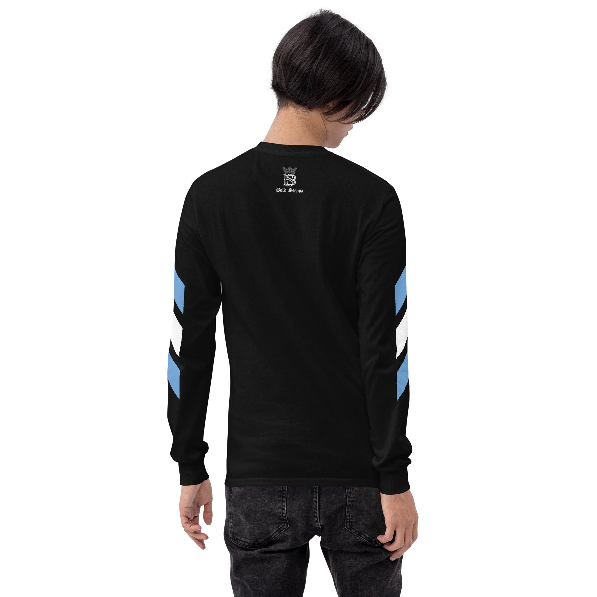 Never Stop Grinding Men’s Long Sleeve Graphic Shirt