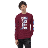 Never Stop Grinding Men’s Long Sleeve Graphic Shirt