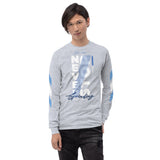 Never Stop Grinding Men’s Long Sleeve Graphic Shirt