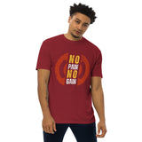 Men’s  No Pain No Gain premium heavyweight tee