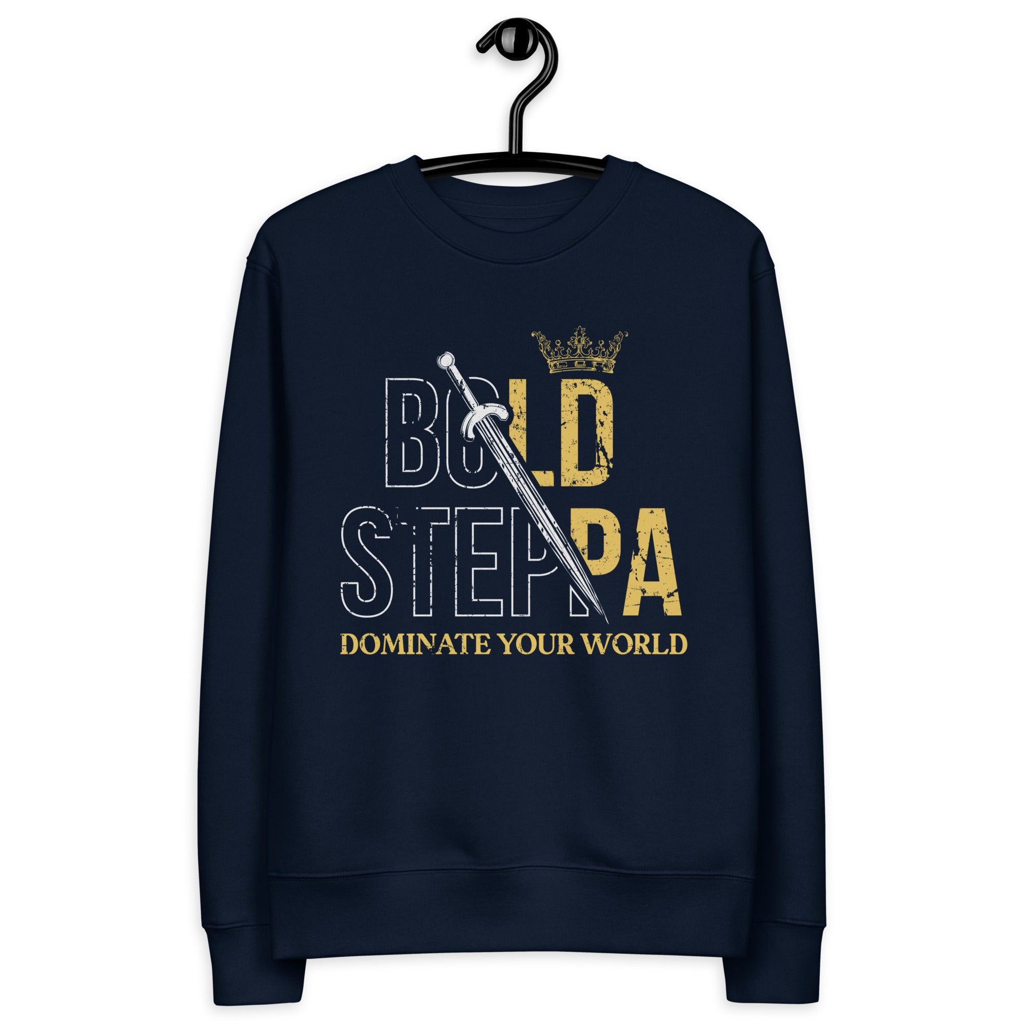 Men's 'Dominate Your World' Graphic Print Eco Sweatshirt