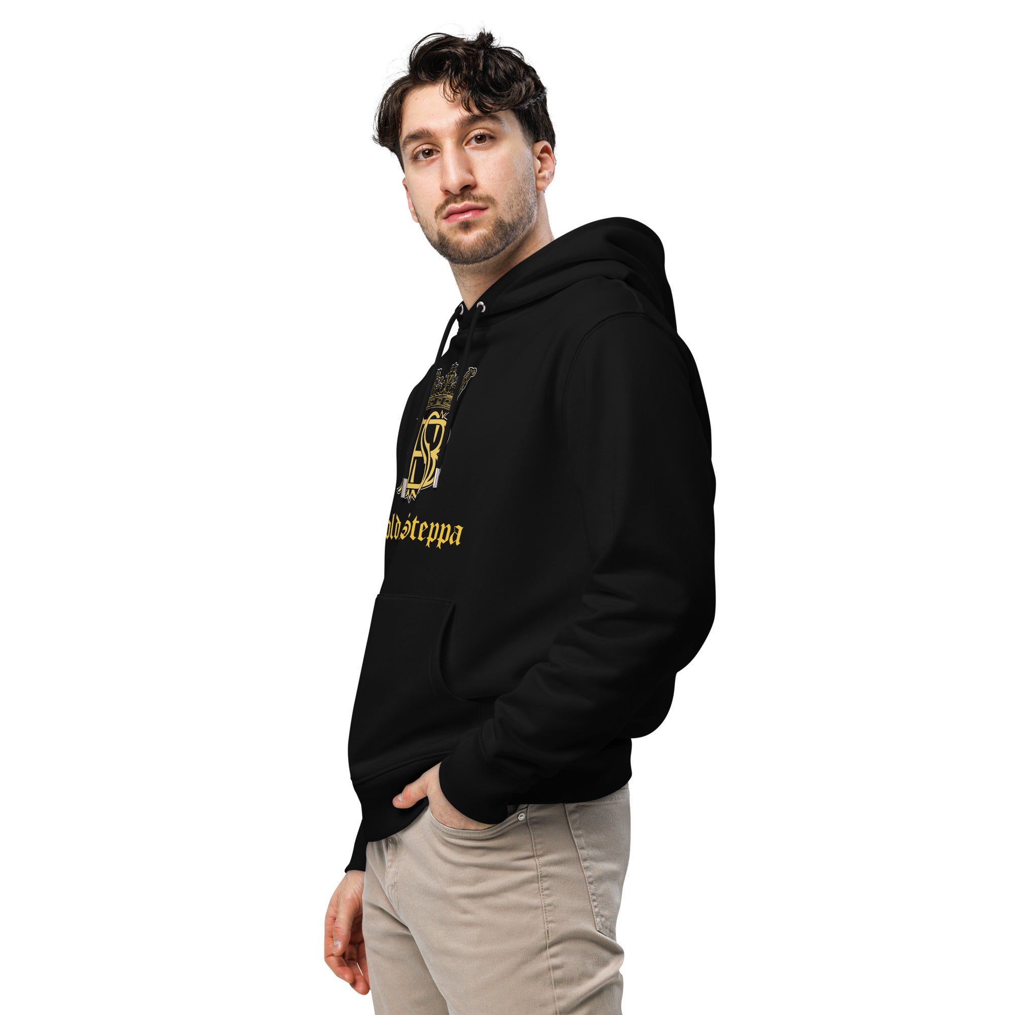 Men's Lion Graphic Print Essential Eco Hoodie