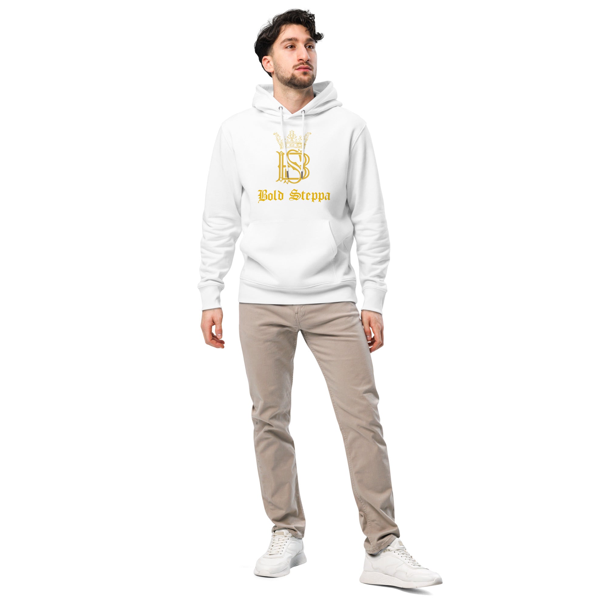 Men's Lion Graphic Print Essential Eco Hoodie