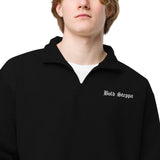 Men's Embroidered Fleece Pullover