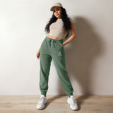 Women's Embroidered Pigment-dyed Sweatpants