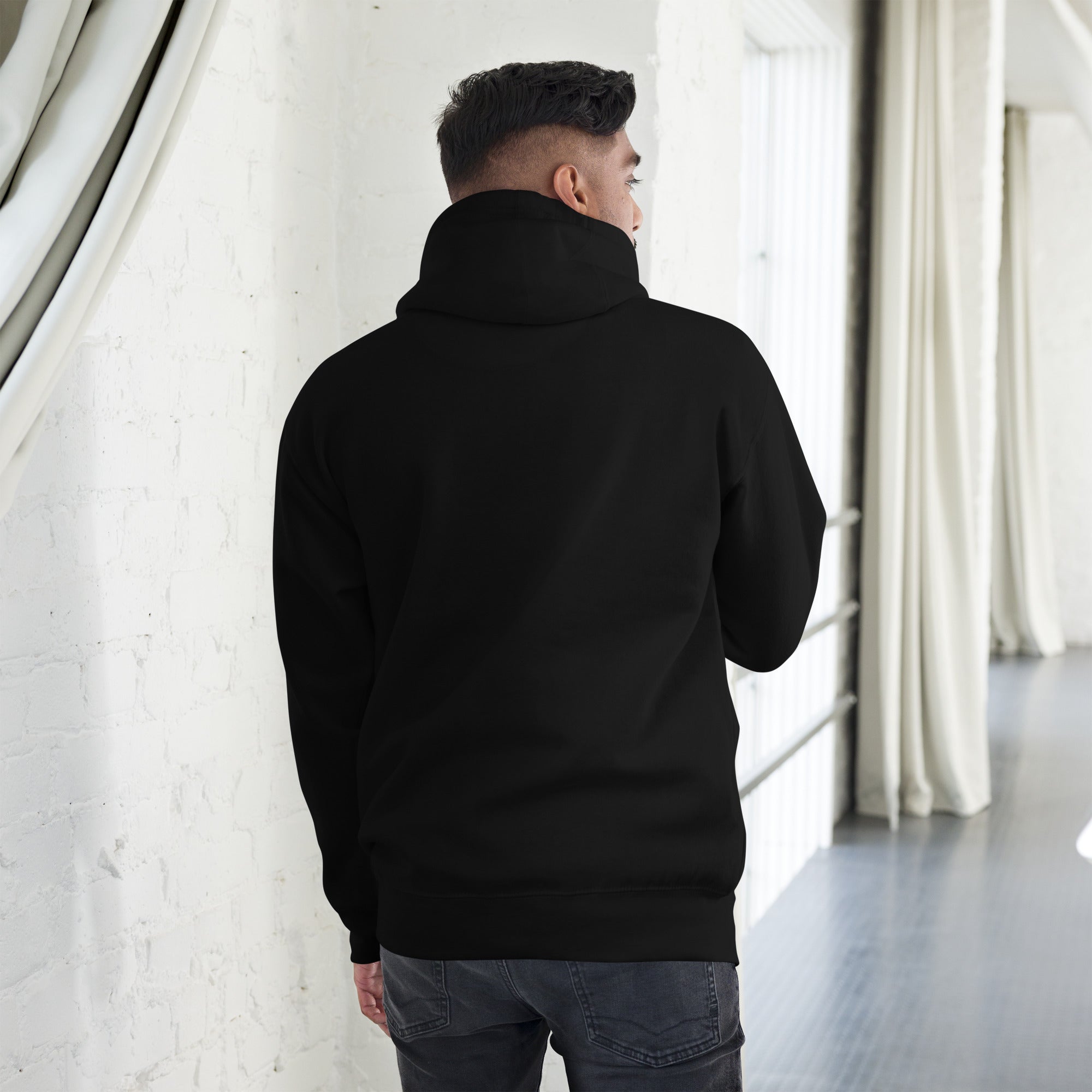 Men's Large Embroidery Hoodie